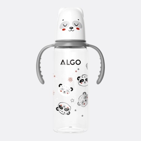 Mamadera Bebé 240ml Con Agarre Oso Polar