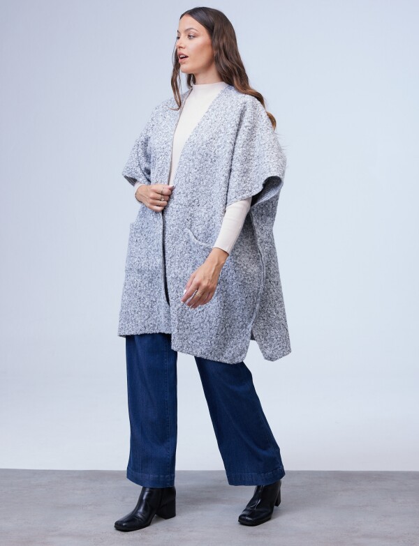 Kimono Bolsillos GRIS