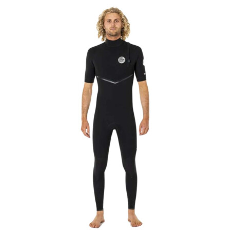 Traje Rip Curl E BOMB 2/2 Zip Free (sin cierre) Negro