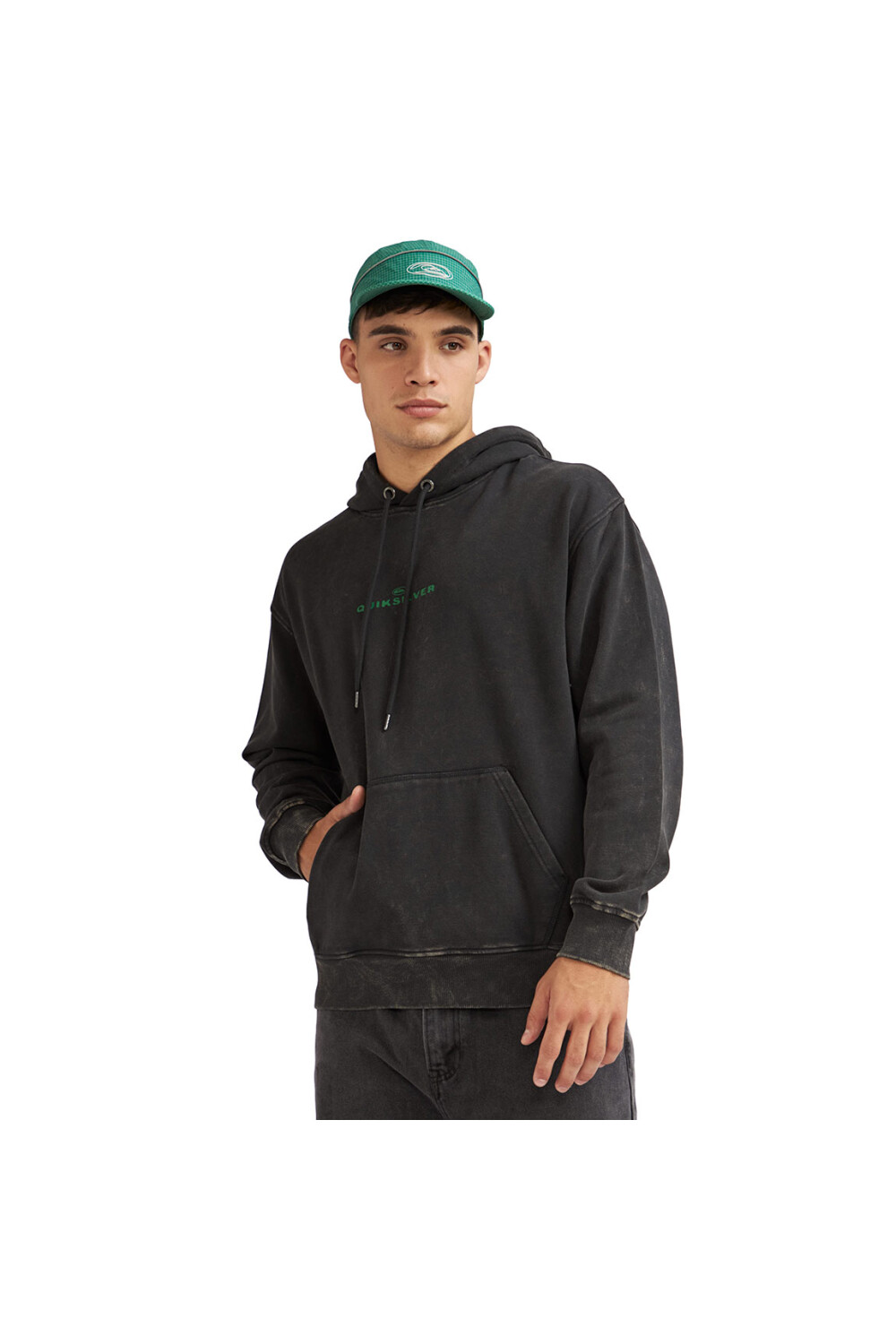 Quiksilver Canguro UPSIDE DOWN Hombre - Negro Negro