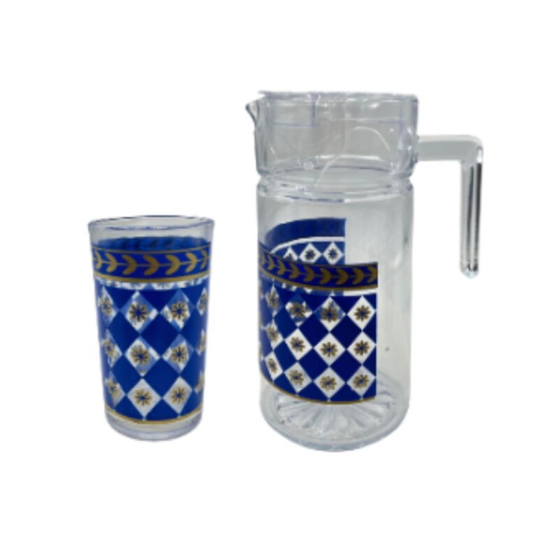 JUEGO DE JARRA CON VASOS DE VIDRIO SET x7 JUEGO DE JARRA CON VASOS DE VIDRIO SET x7