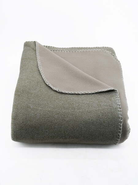 MANTA FRANELA 2 PLAZAS GRIS