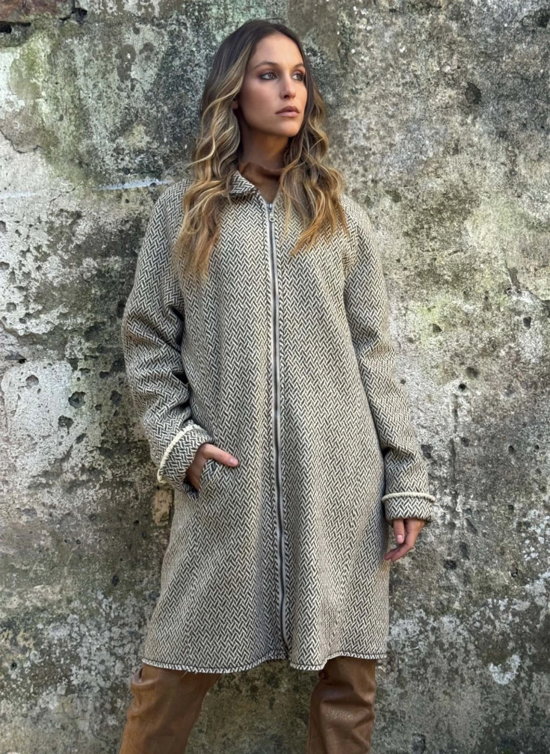 TAPADO TIZIANA marron m/l