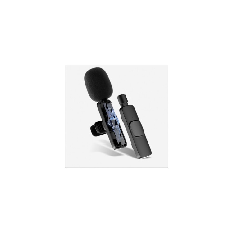 MICROFONO SOLAPERO K8 TIPO C NEGRO