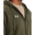 UA Rival Fleece FZ Hoodie-GRN GRN-390