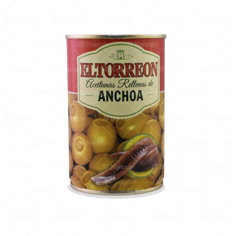 Aceitunas El Torreon 130 Grs con Anchoas