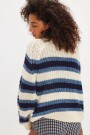 FRANKIE CABLE STRIPED PUL Marfil