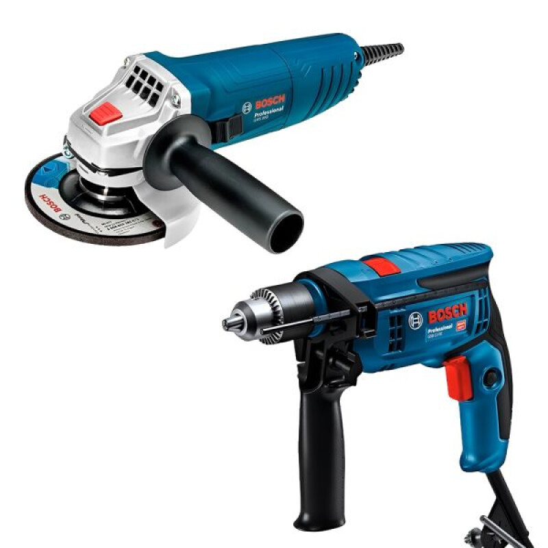 Combo Bosch Taladro + Amoladora Combo Bosch Taladro + Amoladora