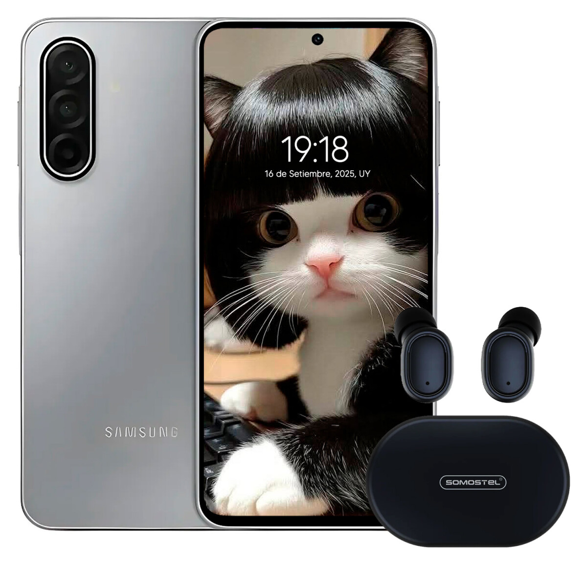 Samsung Galaxy A17 4/128gb 4g + Regalo - GRIS 