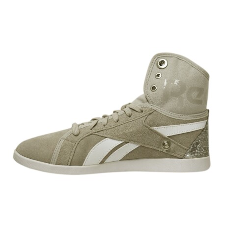 Championes Reebok Mujer Top Down Snaps V55467 Casual Urbano Gris