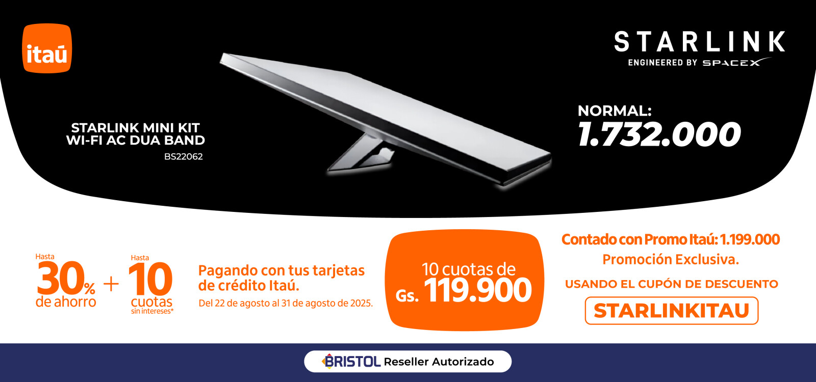 Starlink Itau