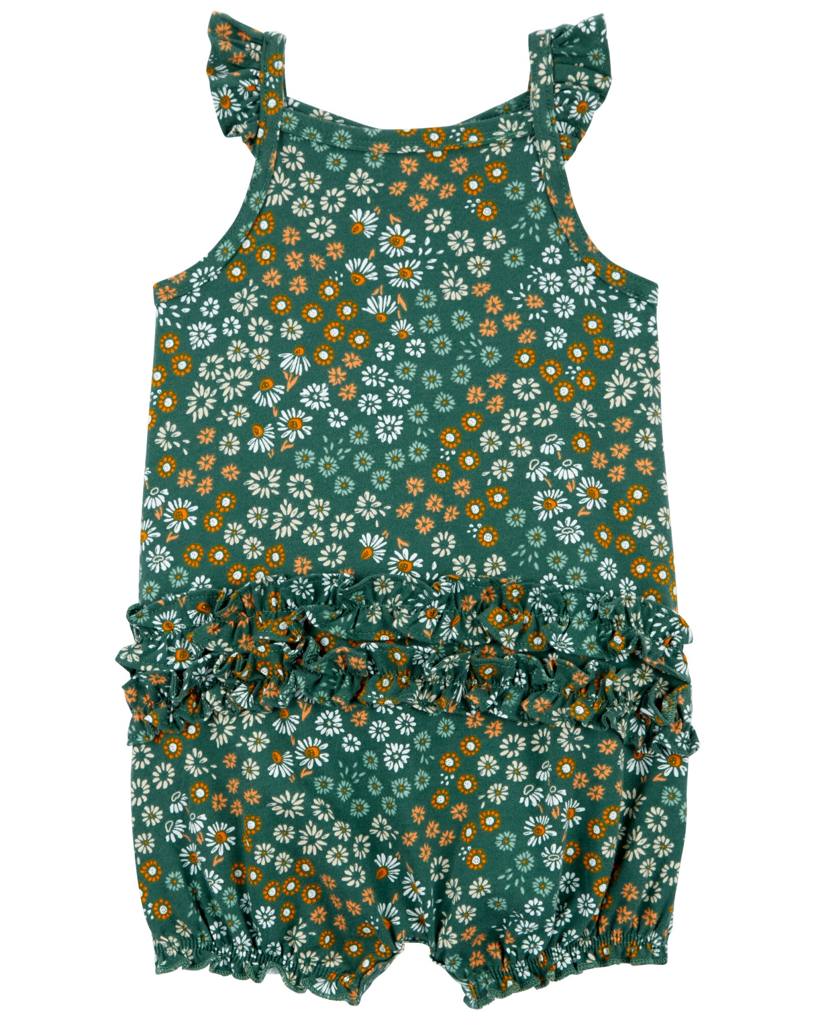 Monito bombachudo de algodón diseño floral Sin color