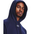 UA Rival Fleece Hoodie-YLW BLU-410