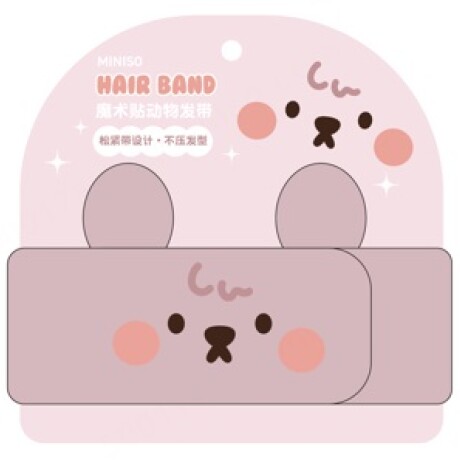 Vincha animales rosa