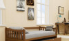 Cama Marinera - 1 Plaza Pino Marron TOTA