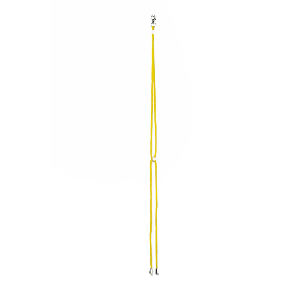 Cuerda para colgar abanico amarillo 