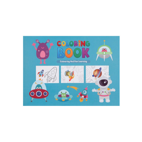 Libro para colorear animales Celeste