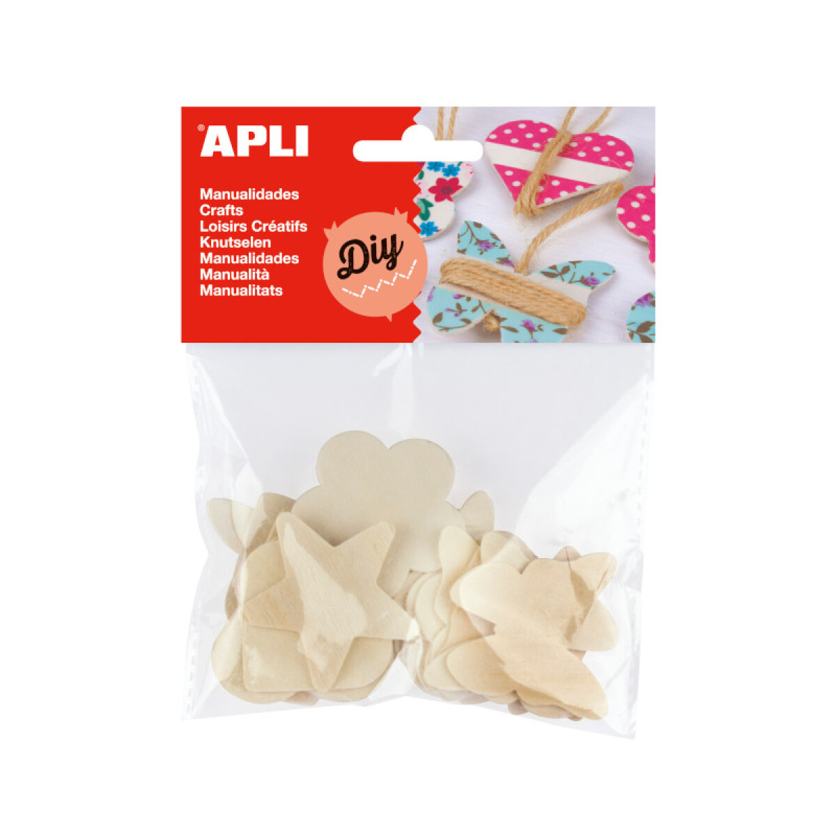 Formas de madera surtidas - Apli 