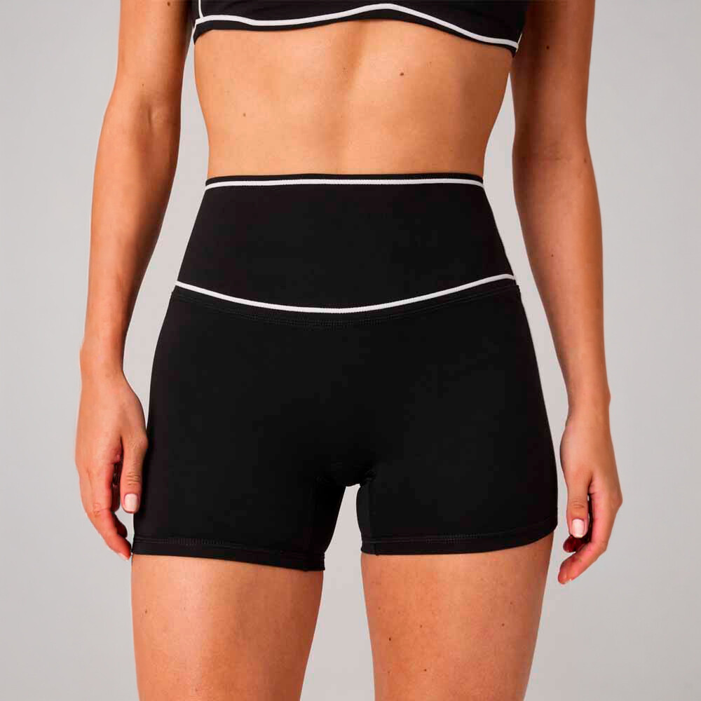 Short The No-Seam Pureluxe Tlc Short 4 Mujer Black/classic White