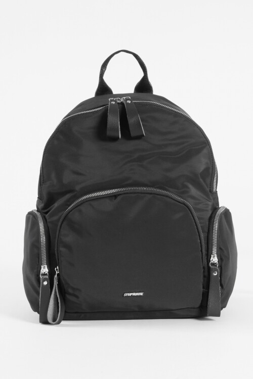 Mochila multi cierres negro