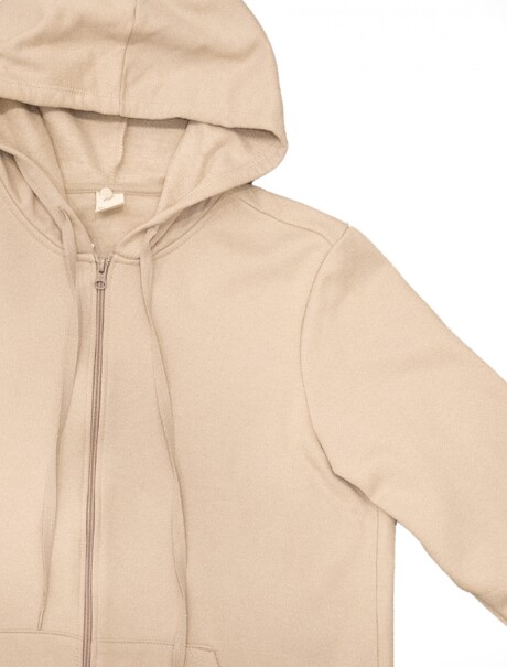 CAMPERA UNISSEX BÁSICA ADULTO MARRÓN
