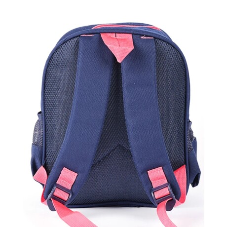 Mochila infantil Canva Fontana en nylon Rosa/Azul