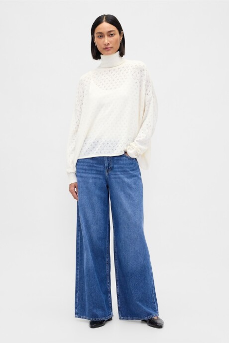 Buzo Polera Brooklyng Pointelle Mujer Chino
