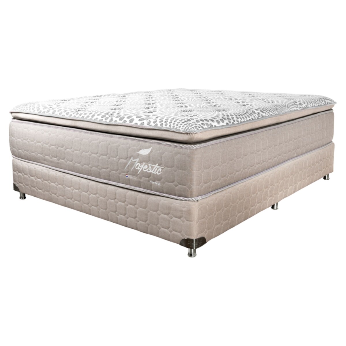 Somier Parana Majestic 160X200 Beige (B+C) 