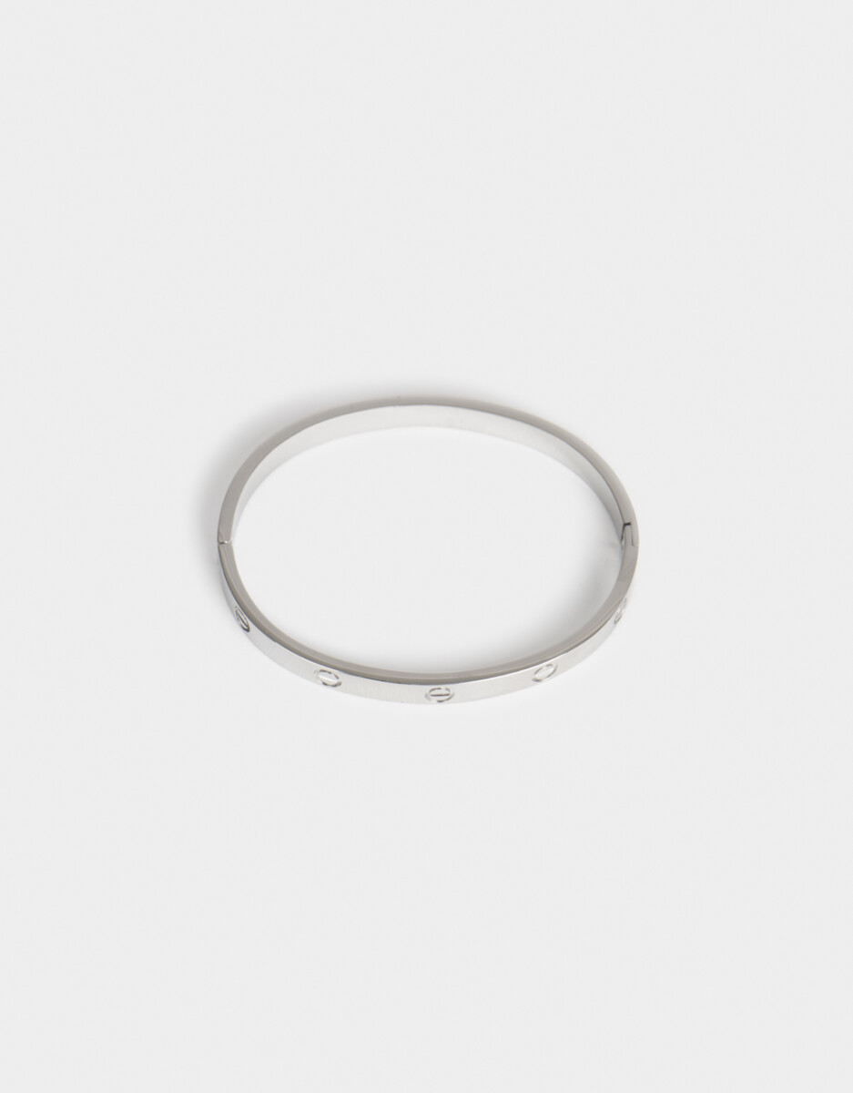 Pulsera Rígida De Acero Quirúrgico 