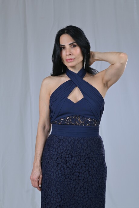 Vestido Jana Azul