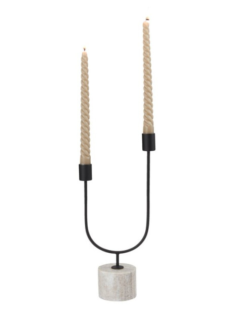 Candelabro KURT 15x7x33 cm negro Candelabro KURT 15x7x33 cm negro