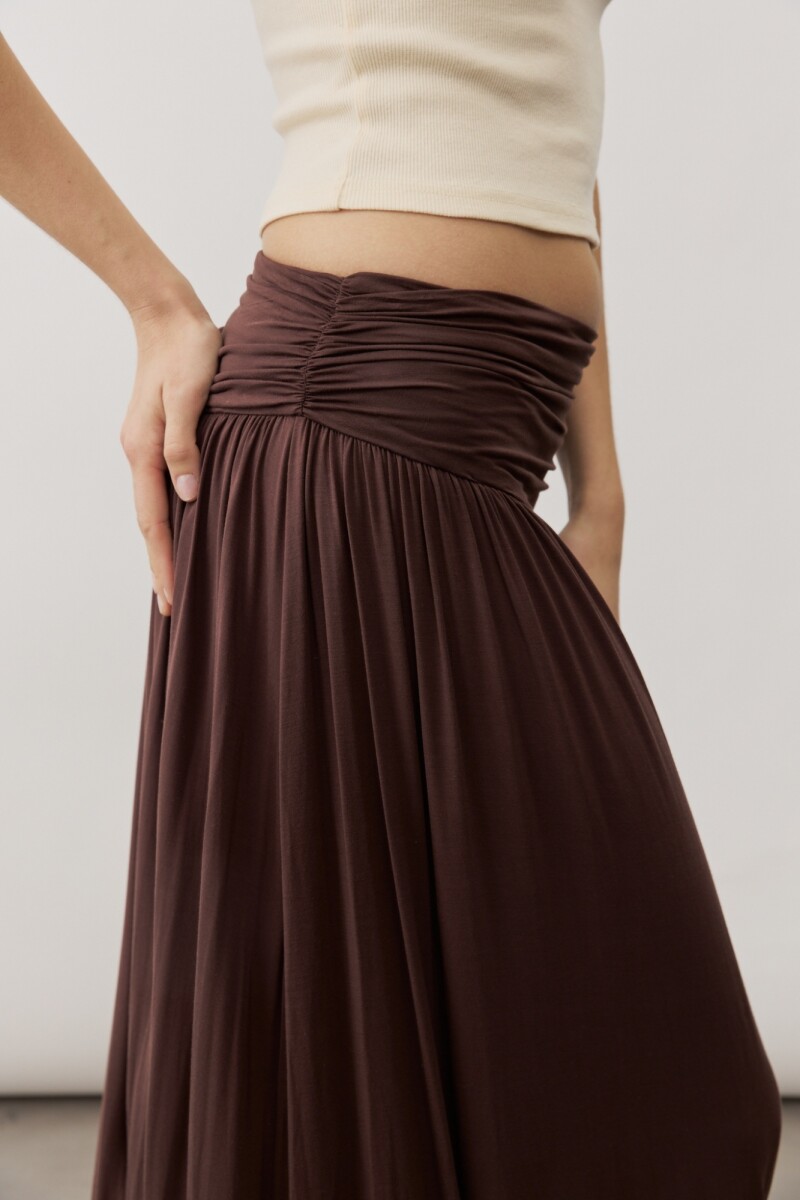 Falda Espurna MARRON