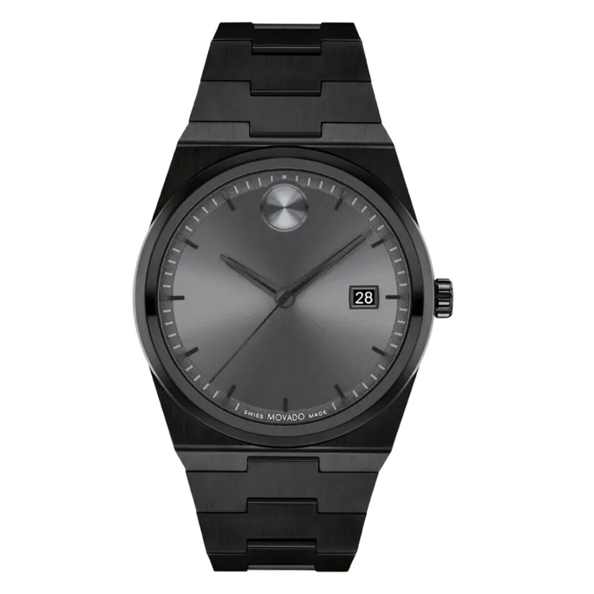 MOVADO HOMBRE BOLD , FECHADOR , MOVIMIENTO SUIZO . DOS AÑOS DE GRANTIA 