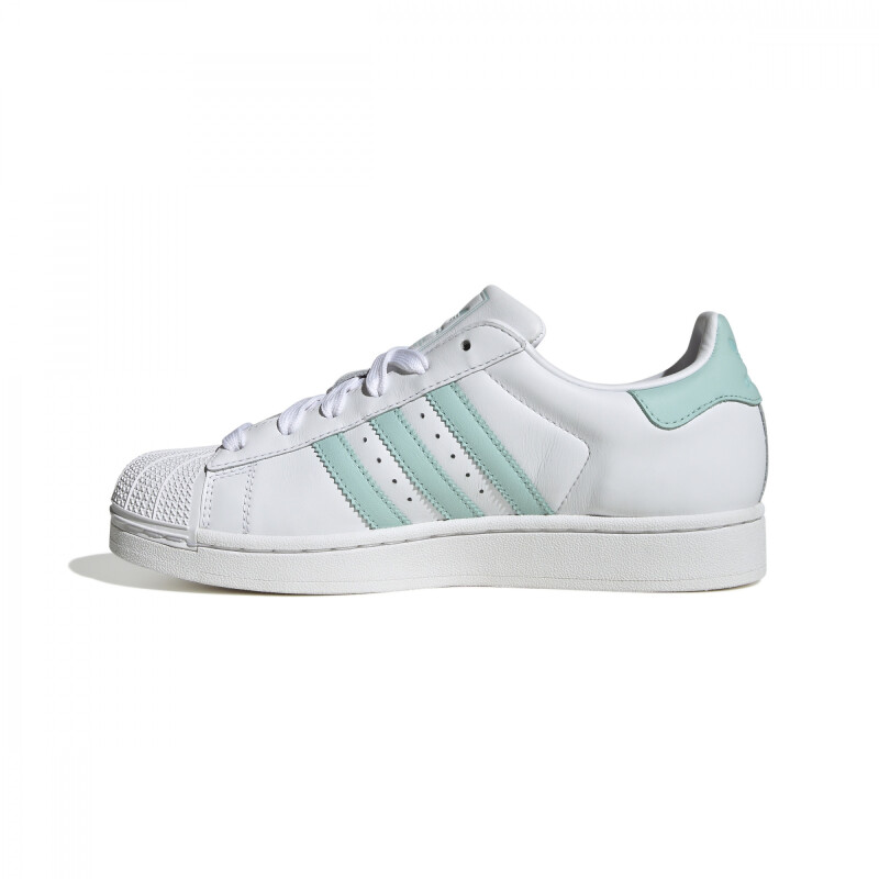 Championes Sportwear Adidas SUPERSTAR II W de Mujer - JH7060 Blanco-verde Agua