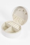 Alhajero organizador circular con strap blanco