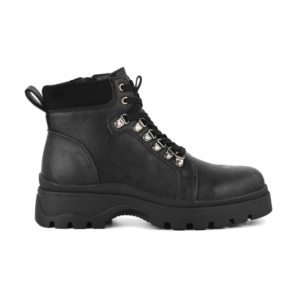 CASUAL TACO BAJO ALLYN - KORIUM NEGRO