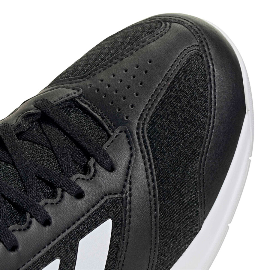 Championes de Hombre Adidas Ligra 8 M Negro - Blanco