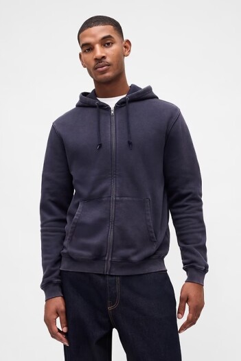 Canguro Con Cierre Hombre Tapestry Navy Wash