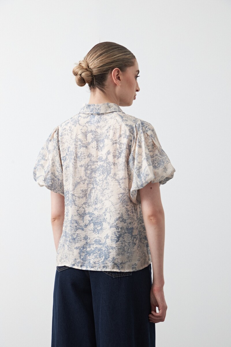 CAMISA AGGIE Azul Claro