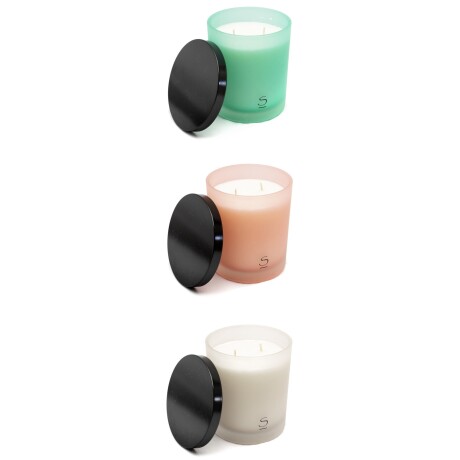 Vela en frasco de vidrio con tapa Selecta 10x8cm Vela en frasco de vidrio con tapa Selecta 10x8cm