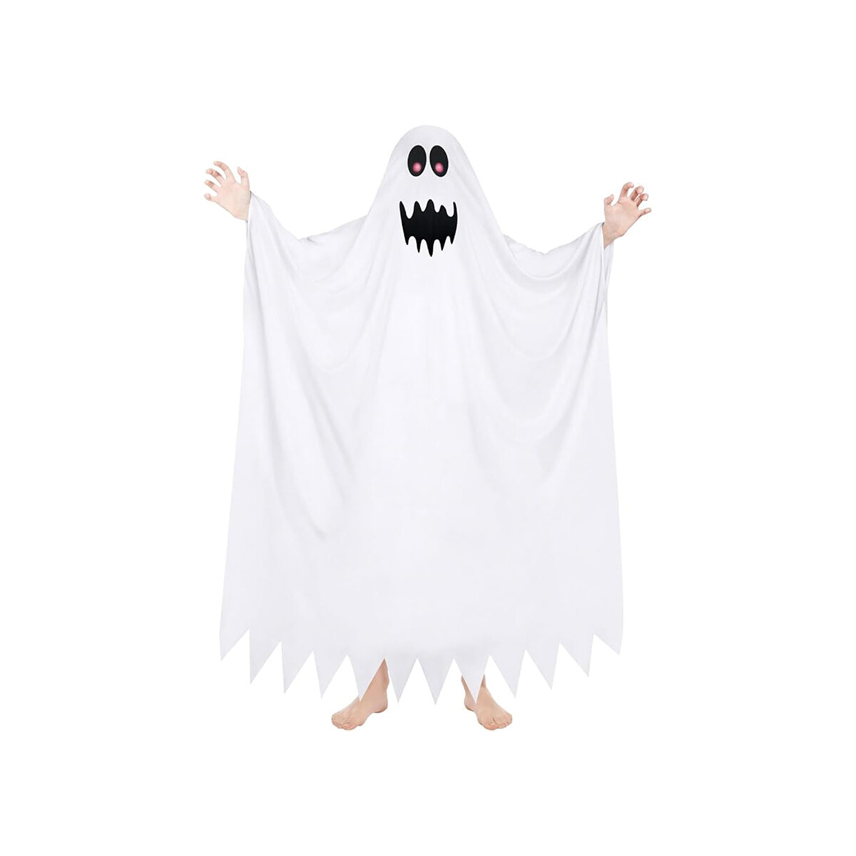 Disfraz Fantasma Infantil - Blanco 