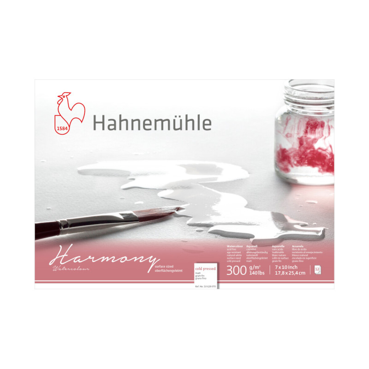 Block acuarela Harmony - Hahnemühle - 17.8x25.4 