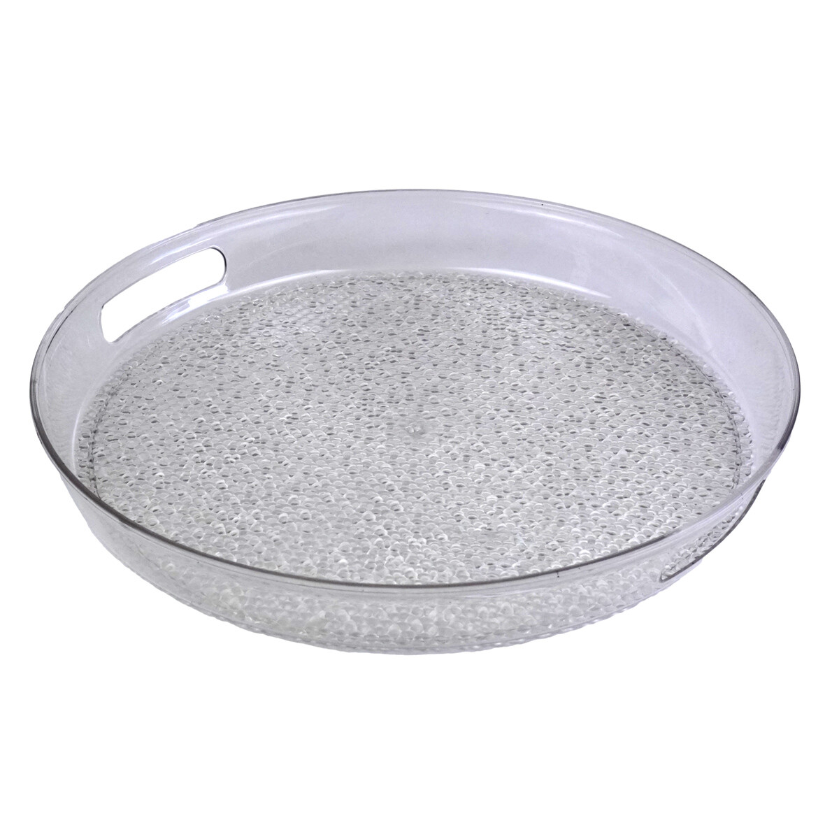 BANDEJA ACRILICO REDONDA C/ASAS AKAY 