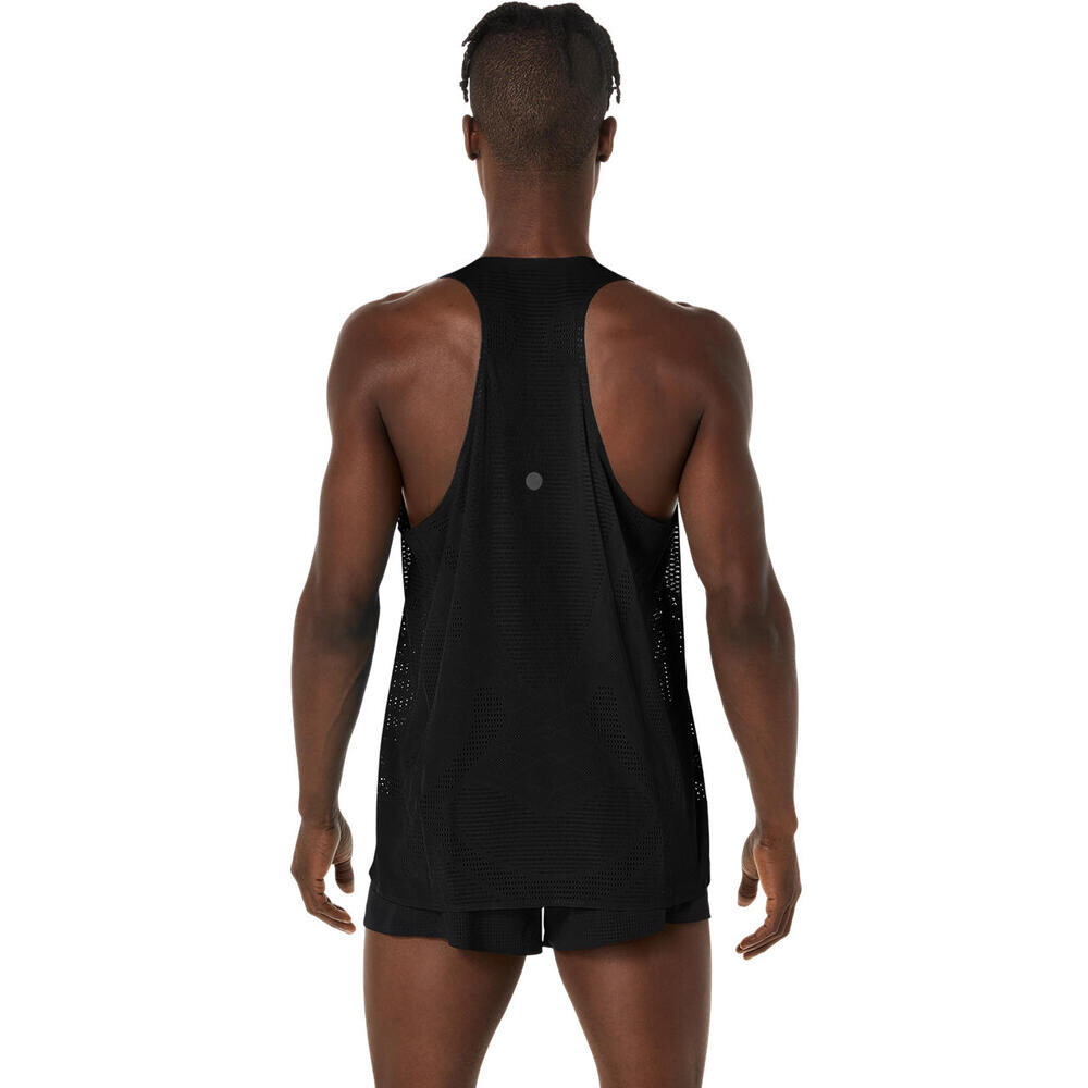 Bividi Running Metarun Singlet Hombre Performance Black