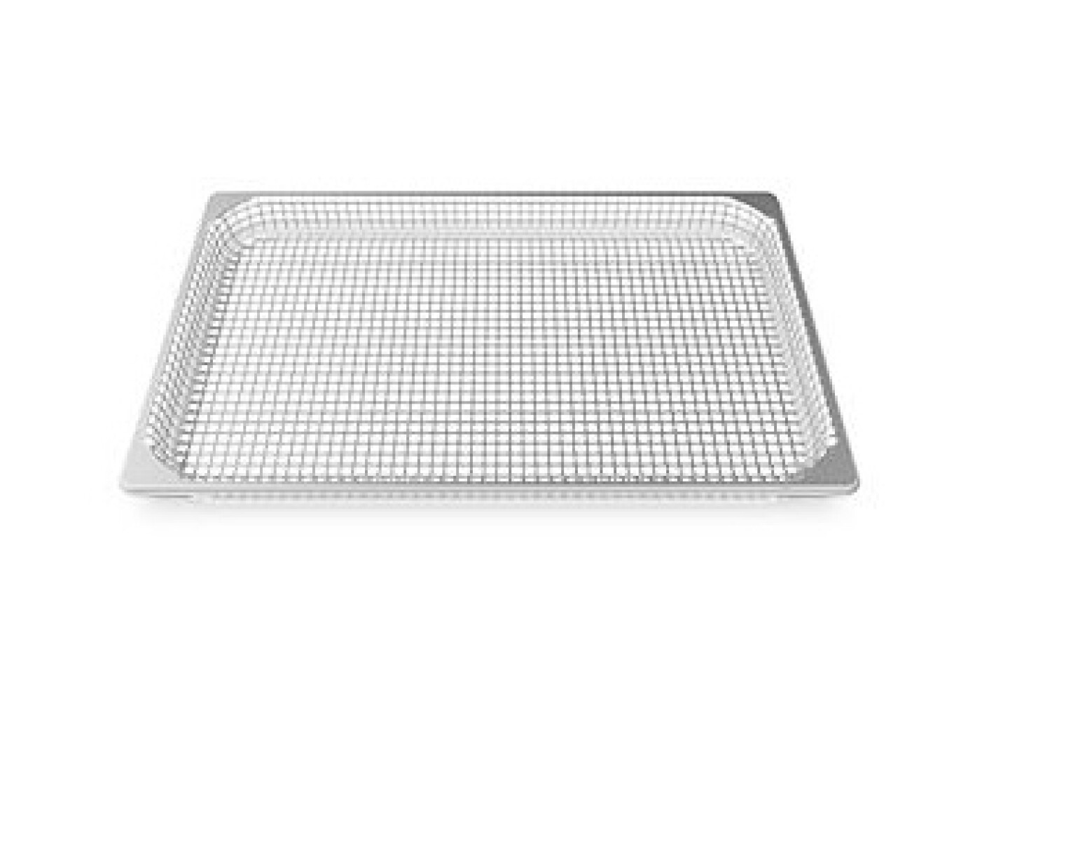 Bandeja de Acero Inoxidable para Vapor y Fritos 53 x 32,5 cm 