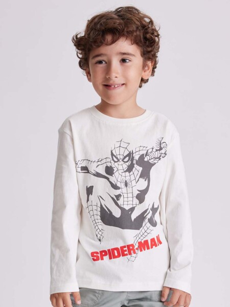 Remera estampada Blanco