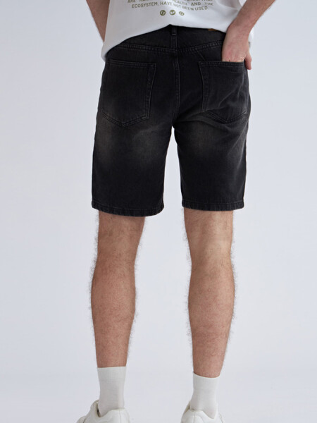 Bermuda jean Gris