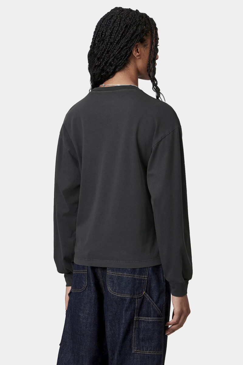 W' L/S NELSON T-SHIRT Negro