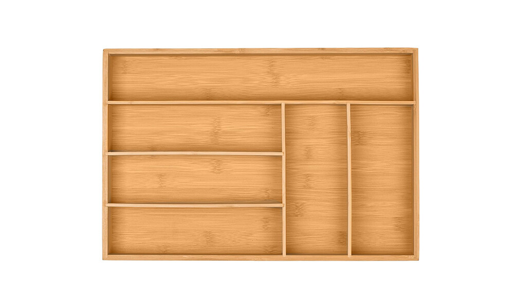 Organizador de cubiertos regulable madera M500 Organizador De Cubiertos Regulable Madera M500