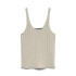 VMLULA LINEN SL O-NECK TOP NOOS OATMEAL